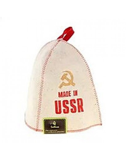 Шапка банная "СССР", войлок