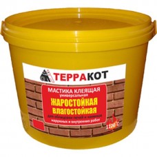 Мастика жаростойкая Терракот, 1,5кг